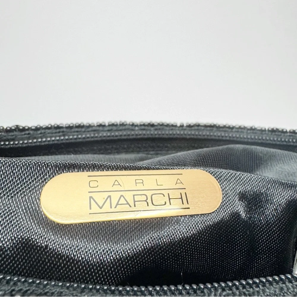 Vintage Carla Marchi Sequin Beaded Crossbody